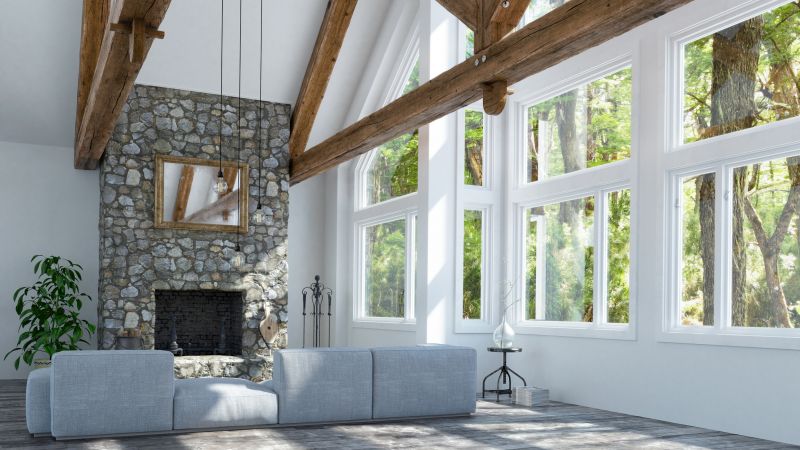 Modern Window Upgrade in Living Room